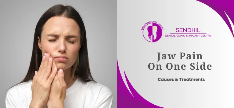 Jaw Pain On One Side